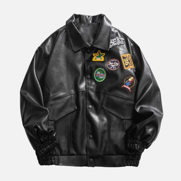 Retro Street Biker Jacket - 1609