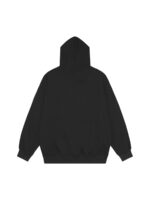 Pentagram Letter Embroidered Hooded Sweatshirt