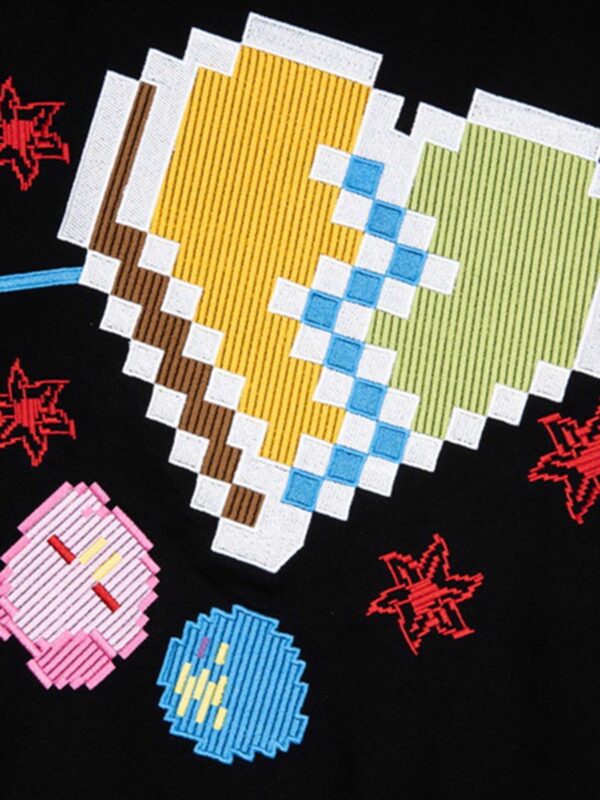 Planet Hooded Zipper Hoodie