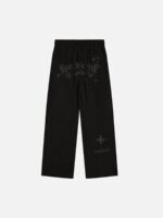 Alphabet Suede Pants