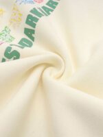 Graffiti Star Print Hooded Sweatshirt