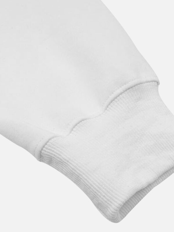 Pentagram Print Hooded Sweatshirt