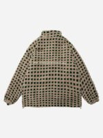 Lamb's Wool Vintage Plaid Jacket