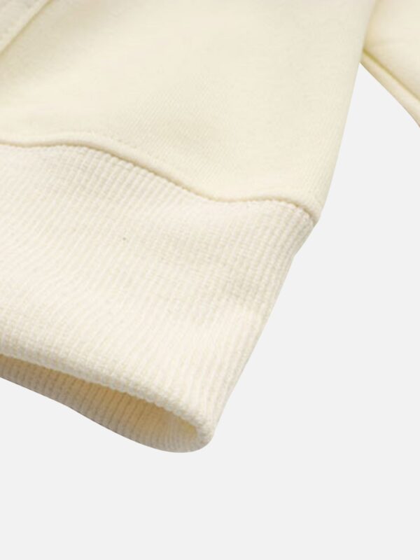 Sunset Letter Print Hooded Sweatshirt