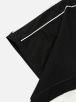 Embroidered Panel T-shirt -1587