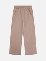American Casual Suede Loose Pants