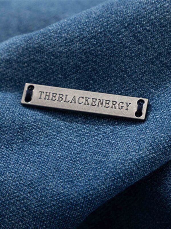 Tie-dye Gradient Letter Embroidery T-shirt - 1542