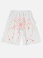 American Vintage Spider Print Shorts