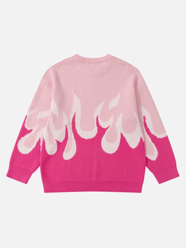 Vintage Flame Jacquard Jersey