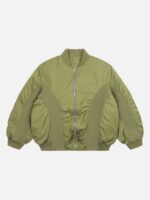 American Style Trend Simple Loose Warm Flight Cotton Jacket - 1482