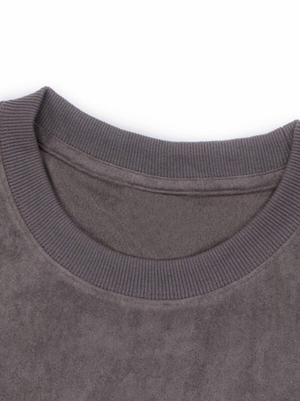 Retro Letter Print Cotton T-shirt