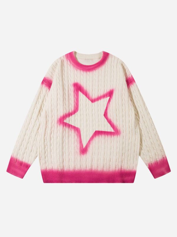 Star Loose Sweater