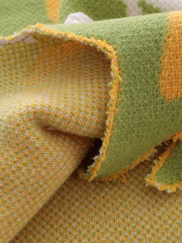 American Style Graffiti Love V-neck Sweater Undershirt