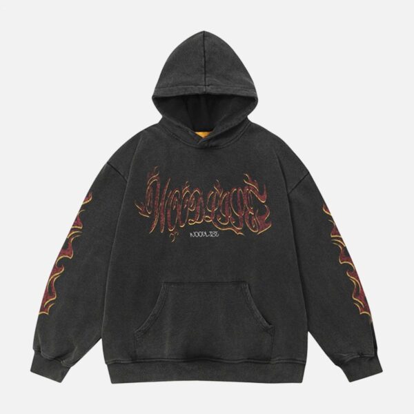 American Washed Hooded Sweatshirt