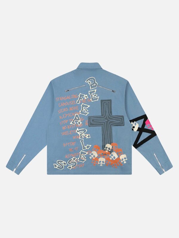 Graffiti Zipper Jacket