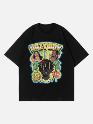 Hip-hop Quirky Retro T-shirt