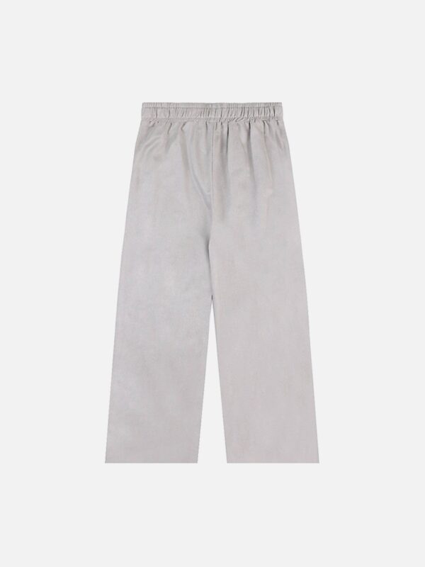 Alphabet Suede Pants