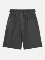 Color-coded Printed Casual Shorts