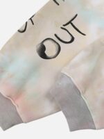 Heavy Wash Vintage Digital Print Hooded Sweatshirt