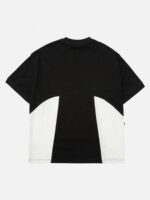 Embroidered Panel T-shirt -1587