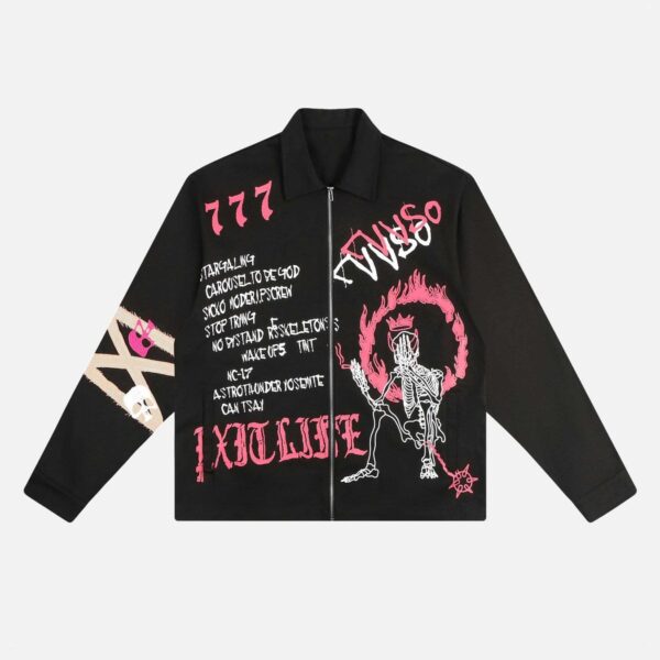 Graffiti Zipper Jacket