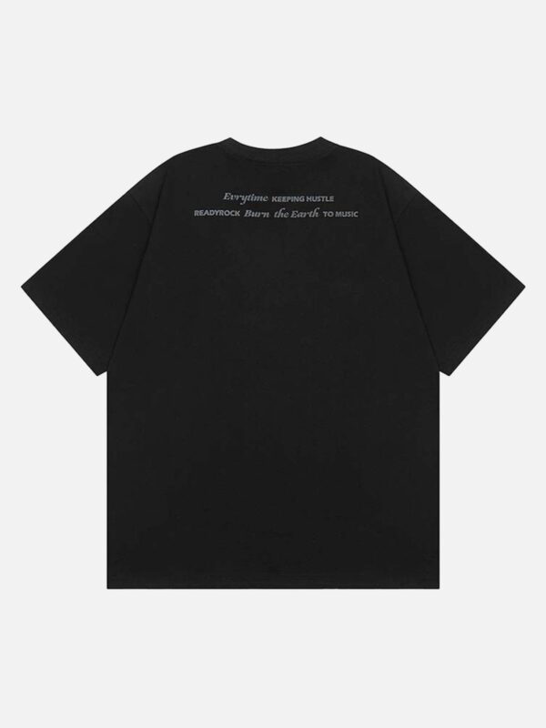 Retro Star Print T-shirt