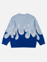 Vintage Flame Jacquard Jersey