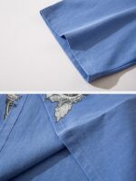 Chained Statue of Liberty and Cash Print T-shirt