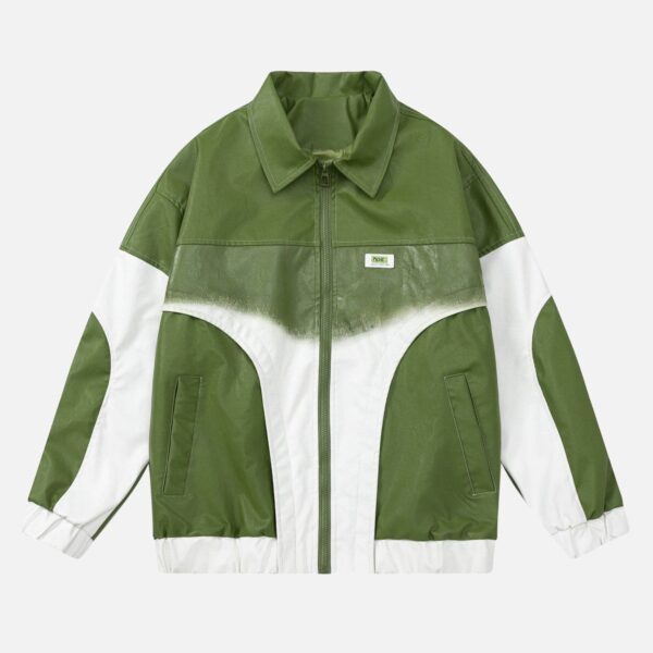 Avocado Green Gradient Baseball Uniform