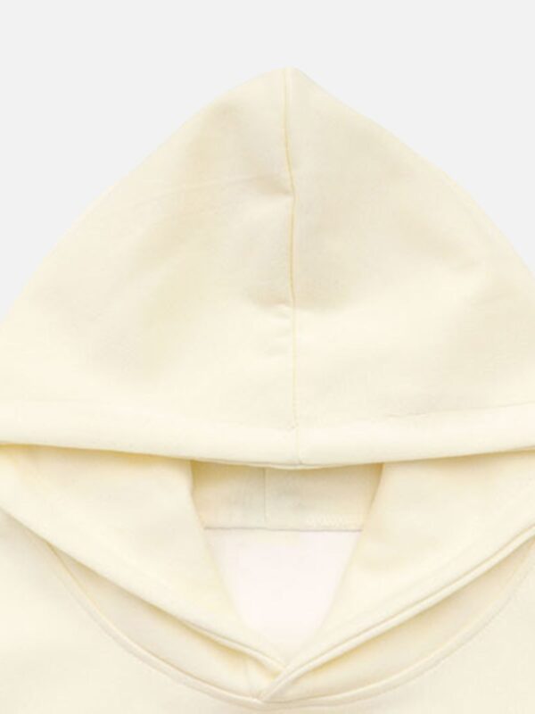 Sunset Letter Print Hooded Sweatshirt