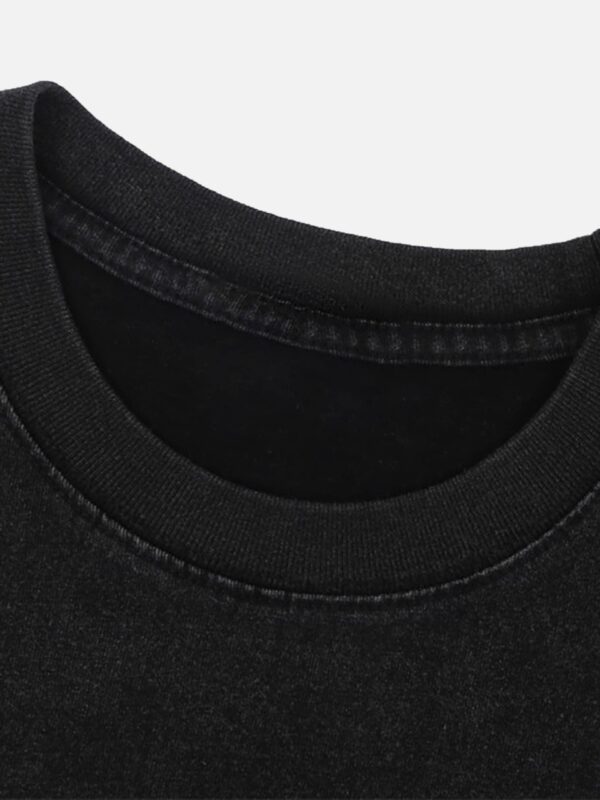 European And American Dark Characters Printed Short-sleeved T-shirt