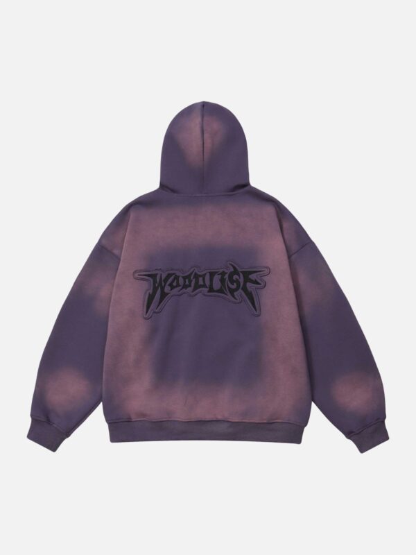 Print Gradient Hoodie