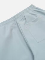 Casual Printed Straight Leg Work Pants