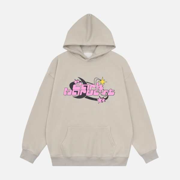 Street Loose Hooded Sweatshirt
