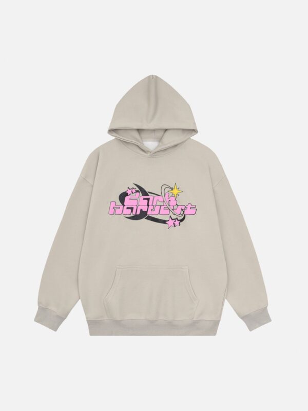 Street Loose Hooded Sweatshirt