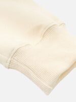 Pentagram Letter Embroidered Hooded Sweatshirt