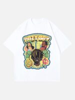 Hip-hop Quirky Retro T-shirt