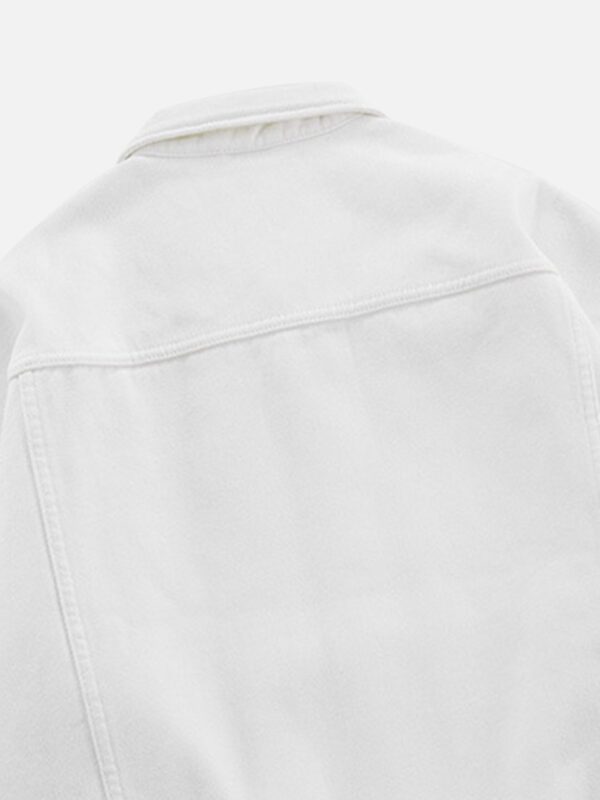 American Street Personality Loose Vintage Lapel Denim Jacket