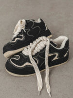 High Street Niche Design Skateboard Couple Shoes -1479