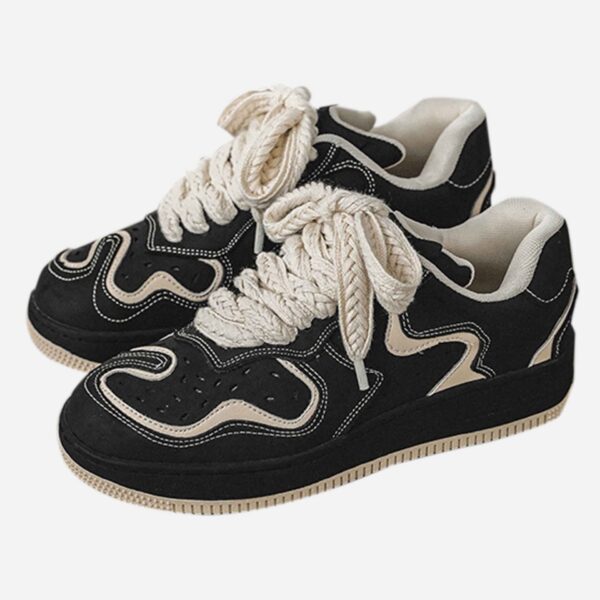 High Street Niche Design Skateboard Couple Shoes -1479