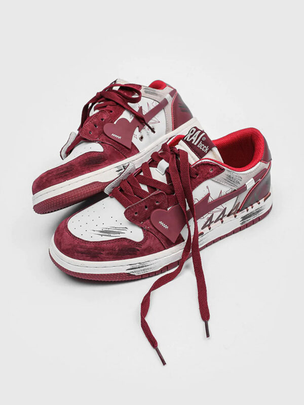 Graffiti Skate Sports Casual Shoes - 1499