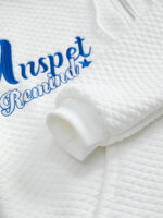 Letter Embroidered Hoodie Jacket -1095