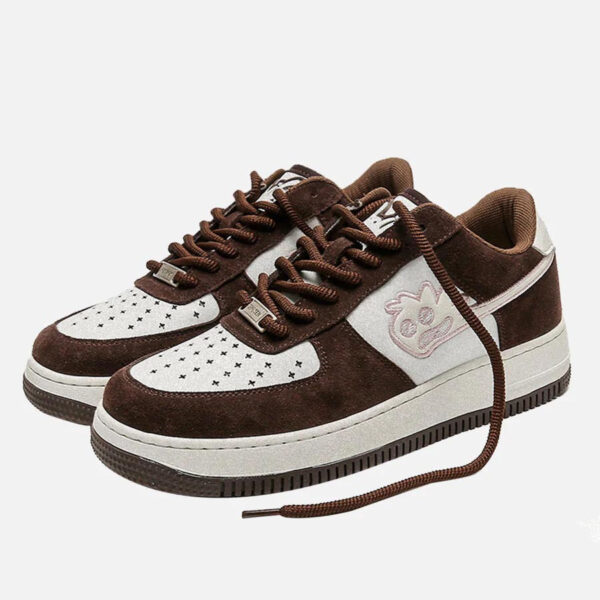 Little Monster Casual Skate Sneakers -1342