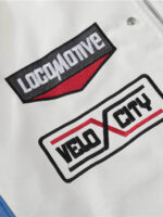 Motorcycle PU Leather Stitching Racing Jacket -1370