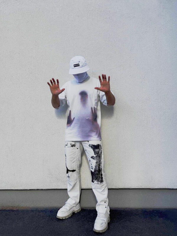 Phantom Portrait Printed T Shirt -1187