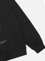 Skull Print Hoodie - 1455