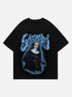 Vintage Graphic Printed T-Shirt