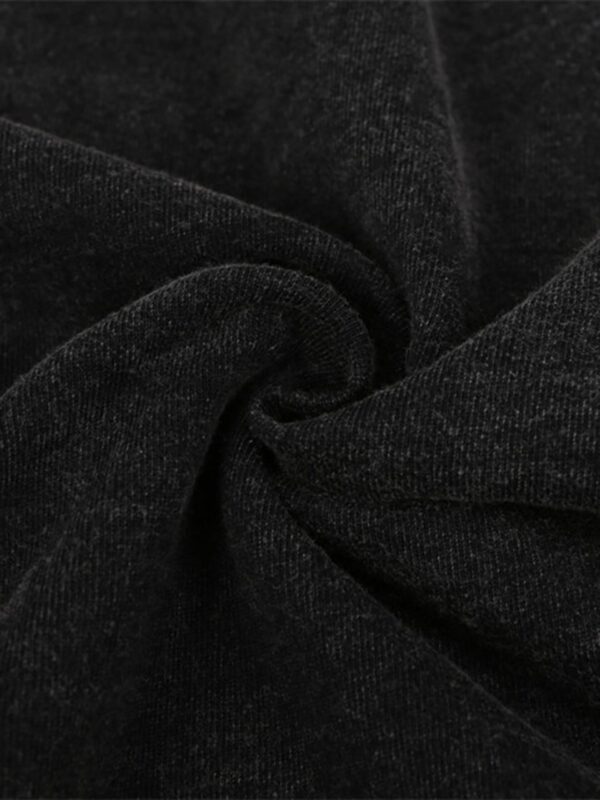 European And American Dark Characters Printed Short-sleeved T-shirt