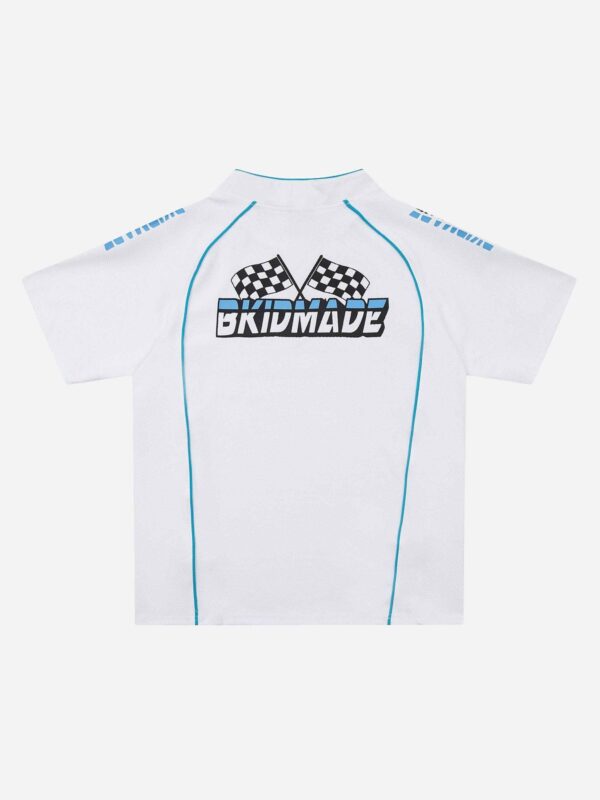Racing Style Niche T-shirt - 1641