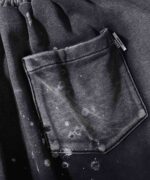 Gradient Letter Embroidery Casual Shorts